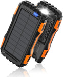 Power Bank Solar Charger - 42800mAh, Waterproof